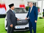Erdogan Beri Hadiah Mobil Listrik Togg T10X kepada Prabowo